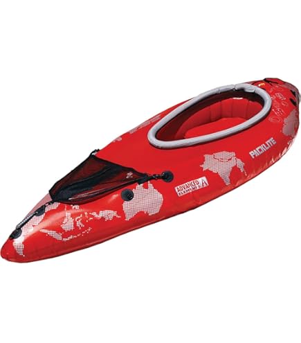 Amazon.com : Advanced Elements PackLite Inflatable Kayak, Red